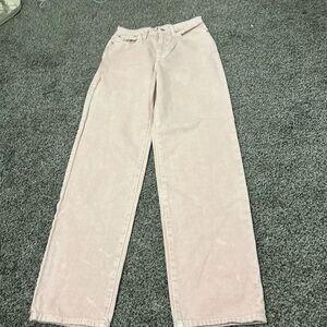 Pink Madewell Jeans